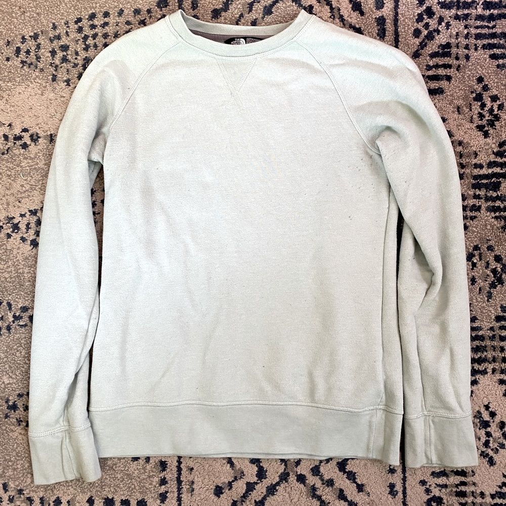 North Face, Crewneck Pullover - Ice-blue